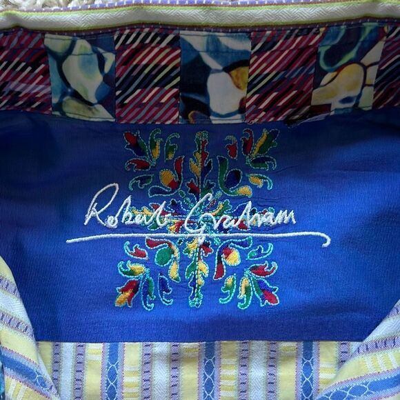 Robert Graham Men's Button Down XL - Picture 3 of 16